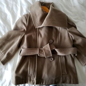 3/4 sleeve  jacket, cropped, silk lining